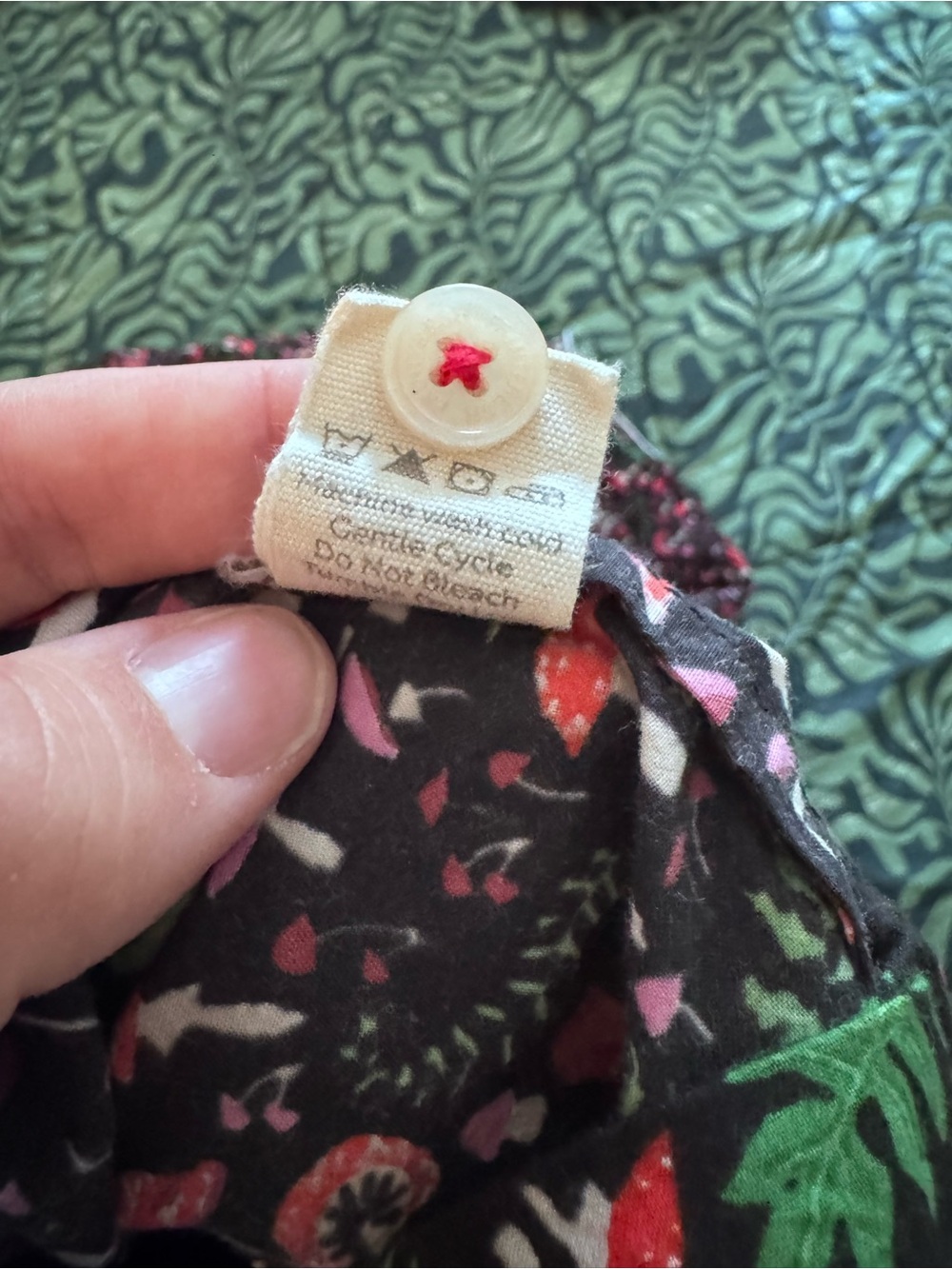 PrintFresh Toadstool Short Sleeve Pajamas - Picture 5 of 5
